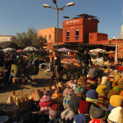Kryddmarkadstorg Marrakech